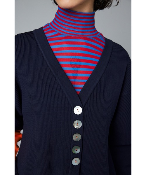 HeRIN.CYE（ヘリンドットサイ）の「Round sleeve cardigan ラウンド