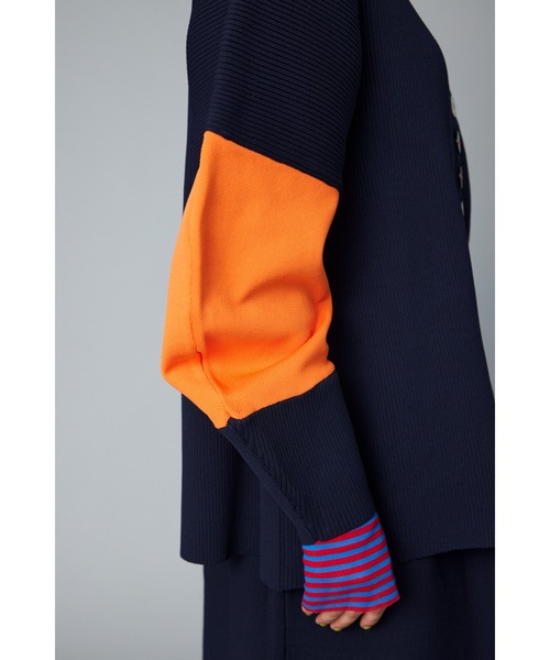 HeRIN.CYE（ヘリンドットサイ）の「Round sleeve cardigan ラウンド