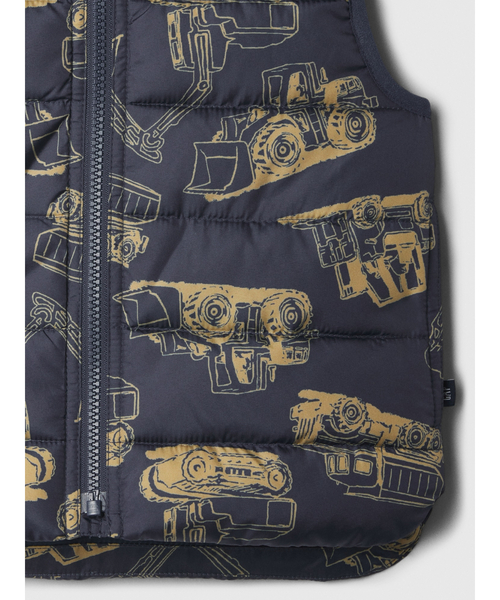 GAP(ギャップ)の「babyGap コールドコントロール パファー ベスト(ダウンベスト・キッズ・ネイビー・110cm/105cm/100cm/95cm/90cm/80cm/70cm)」の5枚目の写真