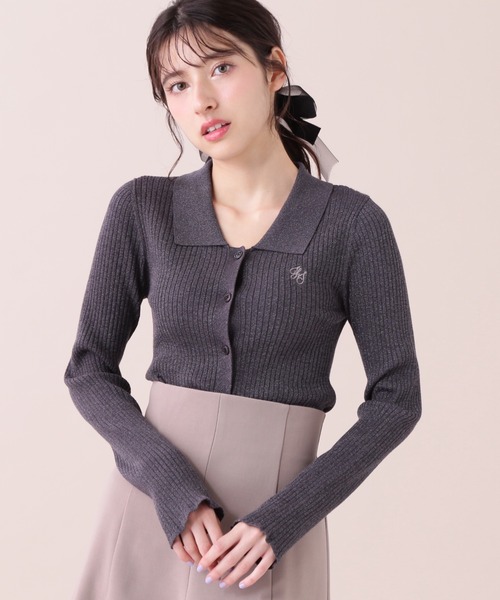 セール】◇スキッパーカーデトップス（ニット/セーター）｜JILL by