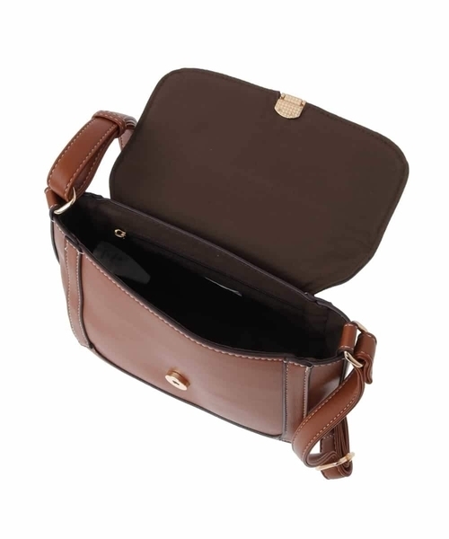 a.v.v（アーヴェヴェ）の「スタンダードミニショルダー（ショルダーバッグ・レディース・ブラック/ブラウン・38）」の10枚目の写真