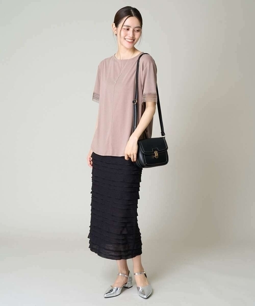 a.v.v（アーヴェヴェ）の「スタンダードミニショルダー（ショルダーバッグ・レディース・ブラック/ブラウン・38）」の19枚目の写真