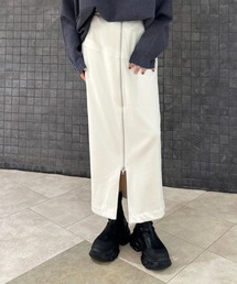 JEANASIS | ヌバックライクZIPナロースカート/133807(スカート)