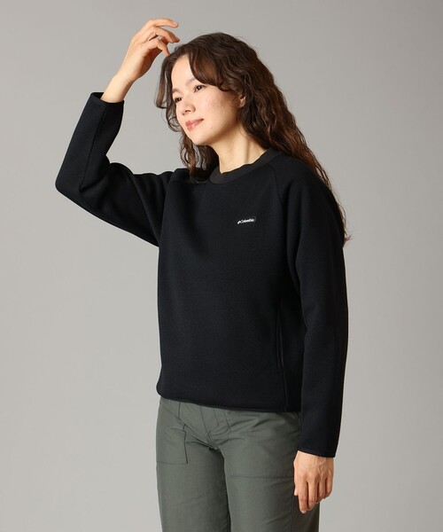 Columbia(コロンビア)の「Columbia/ ウィメンズラヴェルリッジクルーネック /コロンビア(その他トップス・レディース・ネイビー/ブラウン/ブラック/グレー/ベージュ/グレー系その他・L/XL/M/S)」の2枚目の写真
