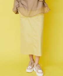 JETSET SOLO PLUS （ジェットセットソロプラス）の「ツイルストレッチイージーナロースカート（スカート）」