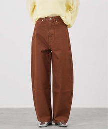 1chaku. | コクーンデニムパンツ(デニムパンツ)