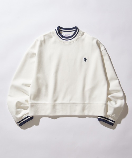 セール】【U.S. POLO ASSN.】ダブルフェイス モックネック セール】【U.S. POLO ASSN.】ダブルフェイス モックネック