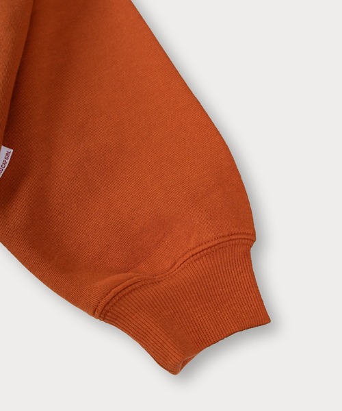 Red Cap Girl（レッドキャプガール）の「【0】【Red Cap Girl／レッドキャップガール】ワンポイント刺繍 サテン ガールデザイン フルジップフーディー オーバーサイズ ユニセックス 裏起毛 推し活（パーカー・メンズ・アッシュグレー/オレンジ/グリーン/ホワイト/ブラック・L/M）」の11枚目の写真