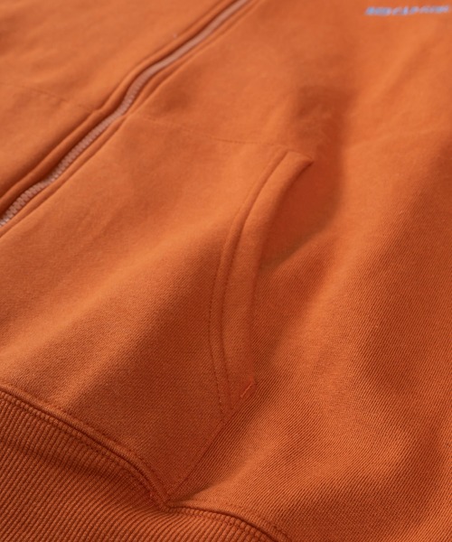 Red Cap Girl（レッドキャプガール）の「【0】【Red Cap Girl／レッドキャップガール】ワンポイント刺繍 サテン ガールデザイン フルジップフーディー オーバーサイズ ユニセックス 裏起毛 推し活（パーカー・メンズ・アッシュグレー/オレンジ/グリーン/ホワイト/ブラック・L/M）」の12枚目の写真