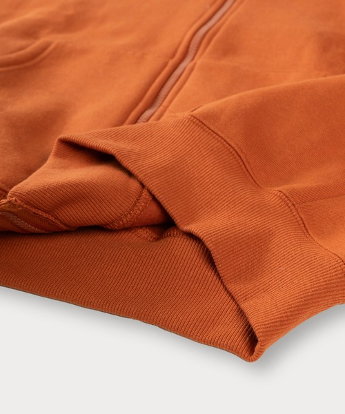 Red Cap Girl（レッドキャプガール）の「【0】【Red Cap Girl／レッドキャップガール】ワンポイント刺繍 サテン ガールデザイン フルジップフーディー オーバーサイズ ユニセックス 裏起毛 推し活（パーカー・メンズ・アッシュグレー/オレンジ/グリーン/ホワイト/ブラック・L/M）」の14枚目の写真