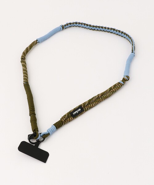 ＜A SCENE×WILD THINGS＞パラコード ショルダーストラップ（スマホグッズ）｜A SCENE（エーシーン）