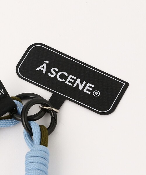＜A SCENE×WILD THINGS＞パラコード ショルダーストラップ（スマホグッズ）｜A SCENE（エーシーン）