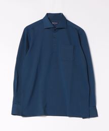 プルオーバーシャツ」に該当するブルー・ネイビー/青色系のメンズ