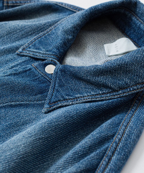 サテンデニム カバーオールJKT / SATIN DENIM COVERALLS JKT