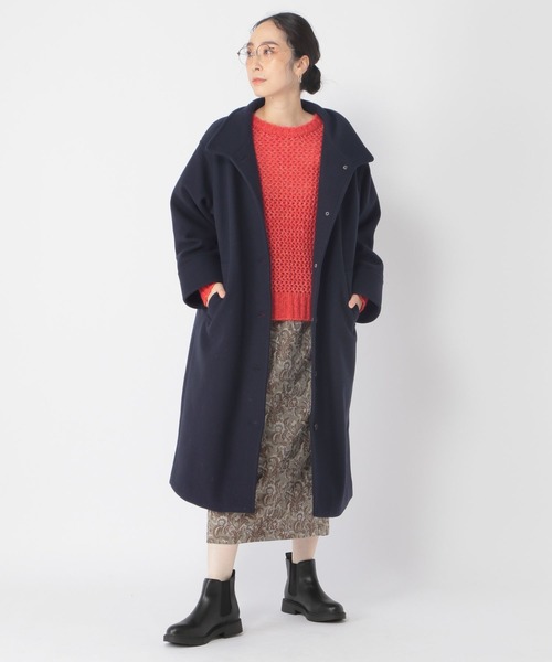 studio CLIP（スタディオクリップ）の「フラワージャガードスカート（スカート・レディース・ブラウン/カーキ・LARGE/MEDIUM）」の13枚目の写真