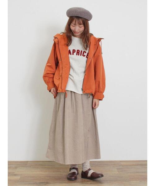 Samansa Mos2（サマンサ モスモス）の「【保湿加工】裏毛サガラ刺繍スウェット（Tシャツ/カットソー・レディース・ネイビー/グレー/ピンク/グリーン・F）」の20枚目の写真