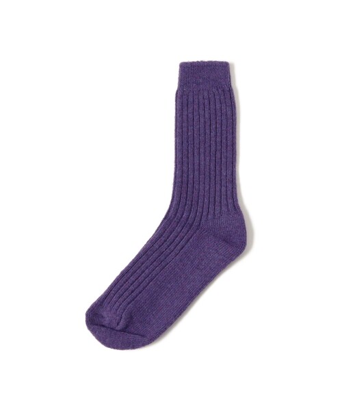 H FOOT WEAR(エイチフットウェア)の「H FOOT WEAR / BOUREE ソックス(約22.5~24.5cm)(ソックス/靴下・レディース・オフホワイト/グレー/ピンク/パープル・ONE SIZE)」の3枚目の写真