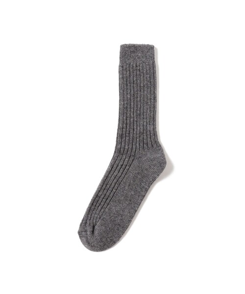 H FOOT WEAR(エイチフットウェア)の「H FOOT WEAR / BOUREE ソックス(約22.5~24.5cm)(ソックス/靴下・レディース・オフホワイト/グレー/ピンク/パープル・ONE SIZE)」の2枚目の写真