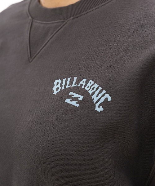 BILLABONG（ビラボン）の「BILLABONG レディース ARCH LOGO SWEAT CREW トレーナー/ビラボンバックプリントロゴボリュームスリーブスウェットトレーナー（スウェット・レディース・オフホワイト/アイボリー/パープル系その他・LARGE/MEDIUM）」の5枚目の写真