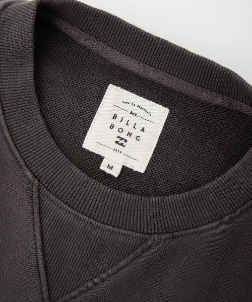 BILLABONG（ビラボン）の「BILLABONG レディース ARCH LOGO SWEAT CREW トレーナー/ビラボンバックプリントロゴボリュームスリーブスウェットトレーナー（スウェット・レディース・オフホワイト/アイボリー/パープル系その他・LARGE/MEDIUM）」の12枚目の写真