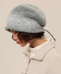 rehacer（レアセル）の「rehacer : Gradation Remaining Loose Knit Cap（ニットキャップ/ビーニー）」