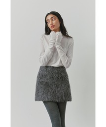 ALEXIA STAM | Shaggy Mini Skirt /シャギーミニスカート(スカート)