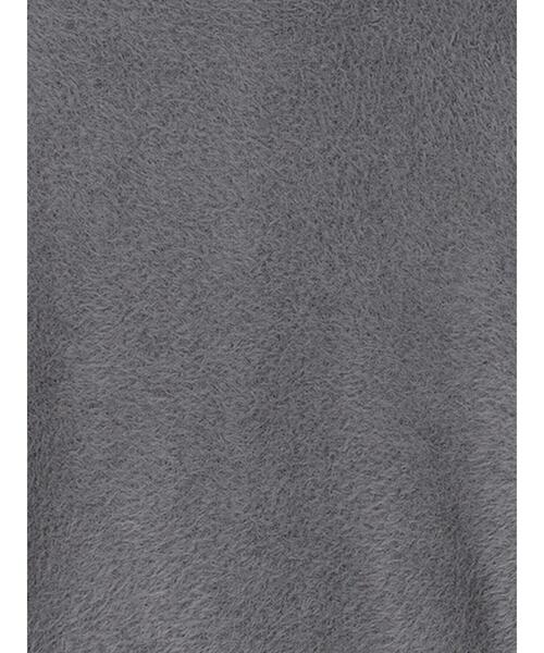 Lugnoncure（ルノンキュール）の「前後2WAYクルーネックフェザーカーディガン（カーディガン/ボレロ・レディース・オフホワイト/ラベンダー/ベージュ/チャコールグレー・F）」の17枚目の写真