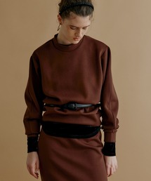 【kiehtova】VOLUME SLEEVE SWEAT KTWR8