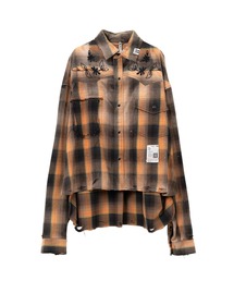 Vintage Like Western Check Shirt