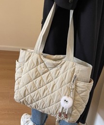 FReePLACe/大容量キルティングトートバッグ X12343
