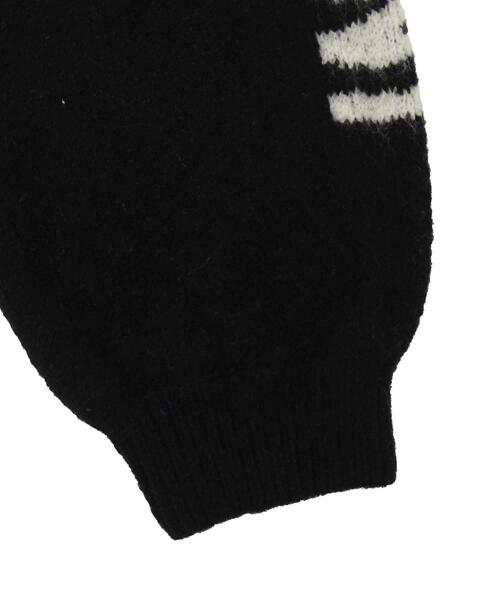 WEGO(ウィゴー)の「WEGO/スタージャガードニットプルパーカー(ニット/セーター・レディース・アイボリー/ブラック・FREE)」の3枚目の写真