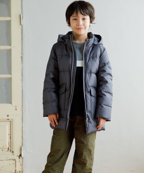 【100-130cm】ブル刺繍 ブロッキングトレーナー（スウェット）｜J.PRESS（ジェイプレス）