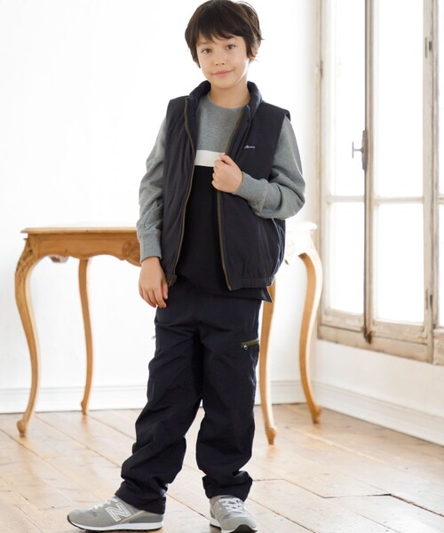 【100-130cm】ブル刺繍 ブロッキングトレーナー（スウェット）｜J.PRESS（ジェイプレス）