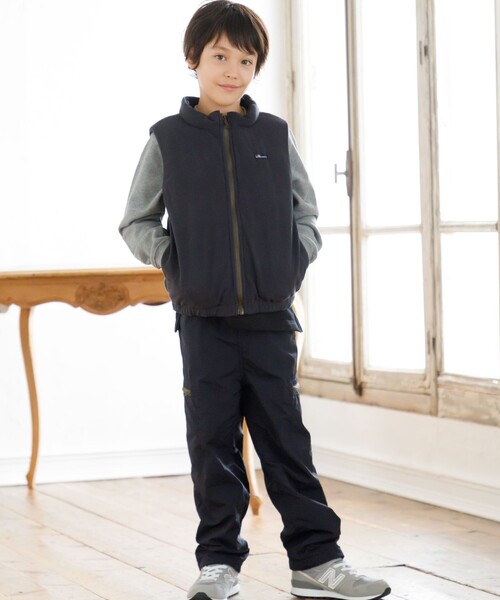 【100-130cm】ブル刺繍 ブロッキングトレーナー（スウェット）｜J.PRESS（ジェイプレス）