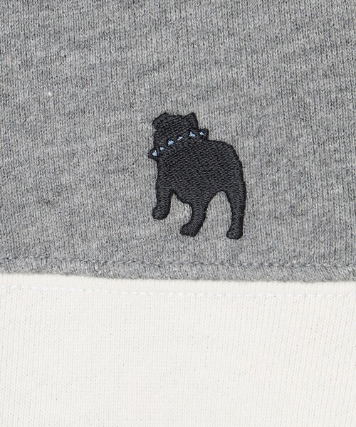 【100-130cm】ブル刺繍 ブロッキングトレーナー（スウェット）｜J.PRESS（ジェイプレス）