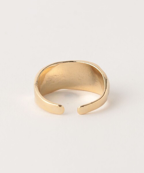 BEAUTY&YOUTH UNITED ARROWS（ビューティーアンドユースユナイテッドアローズ）の「メタル タタキ リング（リング・レディース・ゴールド/シルバー・12）」の4枚目の写真