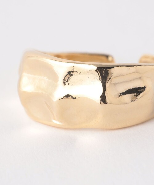 BEAUTY&YOUTH UNITED ARROWS（ビューティーアンドユースユナイテッドアローズ）の「メタル タタキ リング（リング・レディース・ゴールド/シルバー・12）」の6枚目の写真