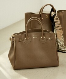 【美品】ヤング&オルセン　トートバッグ　ブラウン　バッグ　A4 YOUNG&OLSEN - ヤングアンドオルセン/トートバッグ/ブラウン/A4