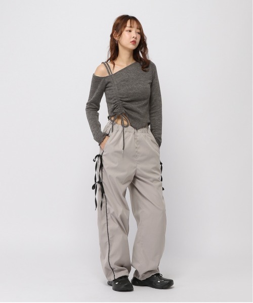 3.3 Field Trip (3.3フィールドトリップ)の「3.3 Field Trip/厚手ヘンケイロングスリーブ(Tシャツ/カットソー・レディース・アイボリー/チャコール/ブルー・FREE)」の18枚目の写真