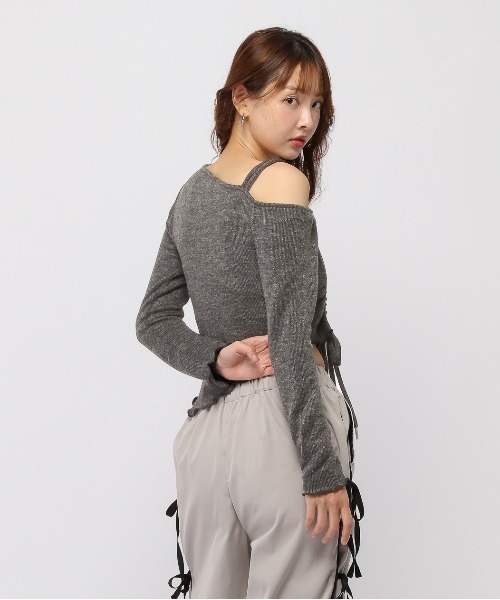 3.3 Field Trip (3.3フィールドトリップ)の「3.3 Field Trip/厚手ヘンケイロングスリーブ(Tシャツ/カットソー・レディース・アイボリー/チャコール/ブルー・FREE)」の16枚目の写真