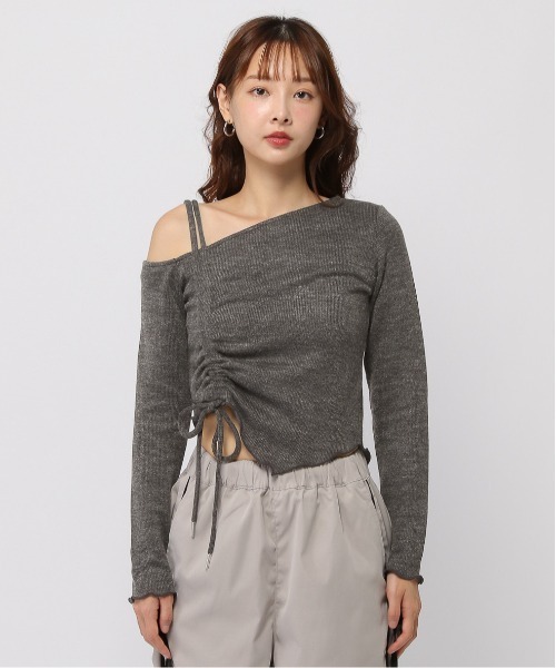 3.3 Field Trip (3.3フィールドトリップ)の「3.3 Field Trip/厚手ヘンケイロングスリーブ(Tシャツ/カットソー・レディース・アイボリー/チャコール/ブルー・FREE)」の14枚目の写真