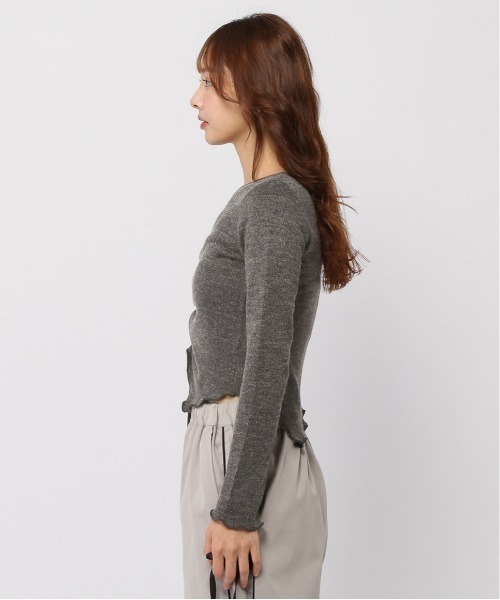 3.3 Field Trip (3.3フィールドトリップ)の「3.3 Field Trip/厚手ヘンケイロングスリーブ(Tシャツ/カットソー・レディース・アイボリー/チャコール/ブルー・FREE)」の13枚目の写真