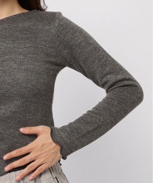 3.3 Field Trip (3.3フィールドトリップ)の「3.3 Field Trip/厚手ヘンケイロングスリーブ(Tシャツ/カットソー・レディース・アイボリー/チャコール/ブルー・FREE)」の9枚目の写真