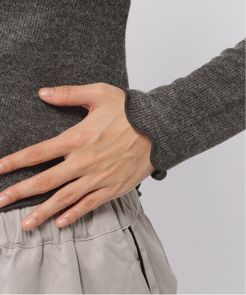 3.3 Field Trip (3.3フィールドトリップ)の「3.3 Field Trip/厚手ヘンケイロングスリーブ(Tシャツ/カットソー・レディース・アイボリー/チャコール/ブルー・FREE)」の8枚目の写真