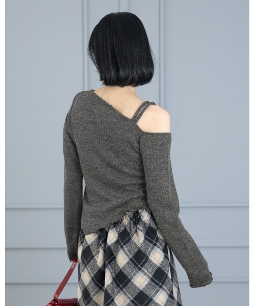 3.3 Field Trip (3.3フィールドトリップ)の「3.3 Field Trip/厚手ヘンケイロングスリーブ(Tシャツ/カットソー・レディース・アイボリー/チャコール/ブルー・FREE)」の21枚目の写真