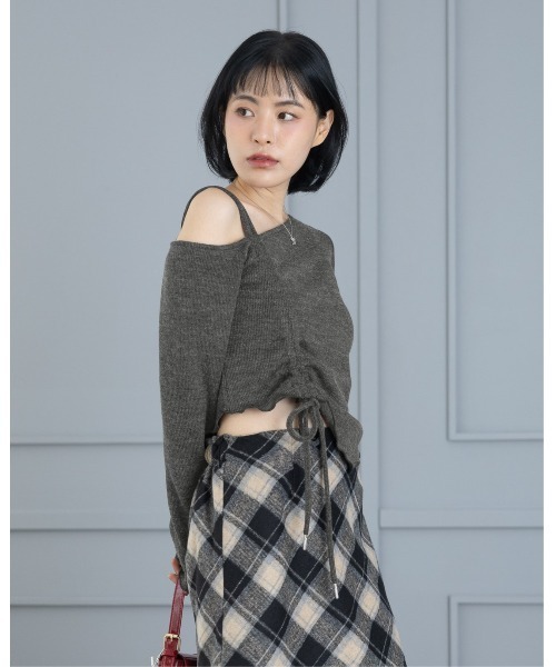 3.3 Field Trip (3.3フィールドトリップ)の「3.3 Field Trip/厚手ヘンケイロングスリーブ(Tシャツ/カットソー・レディース・アイボリー/チャコール/ブルー・FREE)」の22枚目の写真