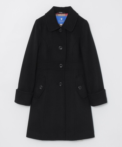 BLUE LABEL CRESTBRIDGE(ブルーレーベルクレストブリッジ)の「【一部店舗限定】ライトビーバーステンコート(その他アウター・レディース・グレー系その他2/ブラック・36/38/40)」の12枚目の写真