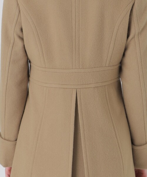 BLUE LABEL CRESTBRIDGE(ブルーレーベルクレストブリッジ)の「【一部店舗限定】ライトビーバーステンコート(その他アウター・レディース・グレー系その他2/ブラック・36/38/40)」の7枚目の写真