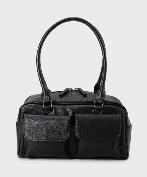 ダブルフラップミニボストン ユニセックス／シーズンレス（ボストンバッグ）｜THE SHOP TK （ザ ショップ ティーケー ）