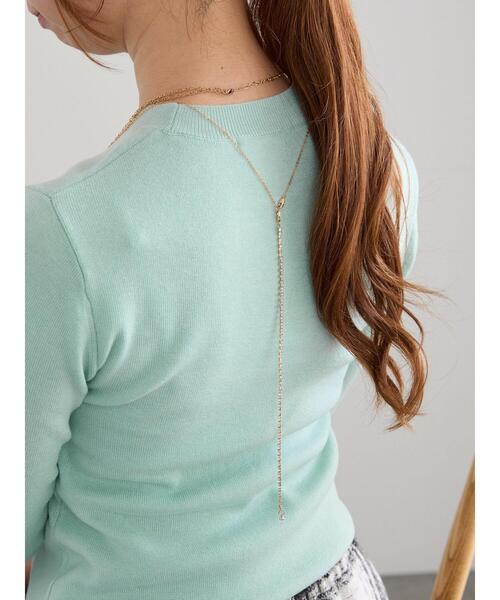 Te chichi(テチチ)の「マルチアレンジングボディチェーン(ネックレス・レディース・ゴールド・F)」の2枚目の写真